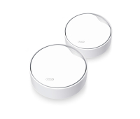 Безжичен рутер TP-LINK Deco X50-PoE(2-pack), AX3000, 1xGbE, 1x2.5GbE,WiFi6,PoE
