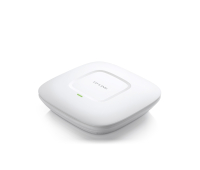 Tочка за достъп TP-LINK EAP110, 300Mbps, 2.4GHz, 100Mbps порт, Passive PoE, тава