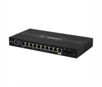 Рутер Ubiquiti ER-12, 10-port 10/100/1000M, 2xSFP порта, 3 million pps