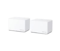 Безжичен рутер Mercusys Halo H80X(2-pack), AX3000, 3x1000Mbps порта, Home Mesh