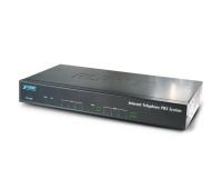 Телефонна централа Planet IPX-1900, IP PBX 300 users, 2x slots FXS/FXO modules