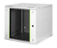 Шкаф Lande, ProLine 12U 19“ 600x600 монтаж на стена – сив
