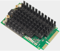 Карта MikroTik R11e-2HPnD,miniPCI-e 802.11b/g/n,Dual Chain,чест. 2192-2732 MHz.