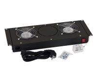 Вентилаторен блок Triton, 2 вентилатора 220V/30W, за шкаф Delta R, термостат