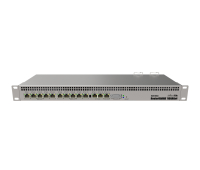 Рутер MikroTik RB1100Dx4, 1100AHx4 Dude Edition, 13xGE, 60GB M.2 SSD, 2x SATA3
