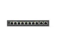 Ruijie Switch RG-ES110D-P, 8x10/100M, 2xGbE, PoE/PoE+, Unmanaged, Surface