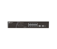 Ruijie RG-ES110GDS-P Switch, 8xGbE, 2xGbE, PoE/PoE+, Unmanaged, Desktop