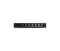 Ruijie RG-ES208GC Switch, 8xGbE Ports, Managed, Desktop, Metal, Up to 16 VLANs