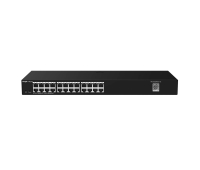 Ruijie RG-ES224GC Switch, 24xGbE Ports, Managed, Desktop, Metal, Up to 16 VLANs