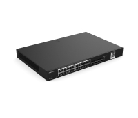 Ruijie Switch RG-NBS3100-24GT4SFP-P, 24xGbE, 4xSFP, PoE+, 370W, L2, 19-inch