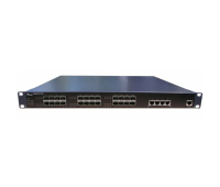 Commutator Telsey 24x SFP ports + 4x GbE ports + 2x 10GbE uplink,