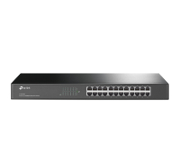 Комутатор TP-LINK TL-SF1024, 24-порта 10/100Mbps, неуправляем