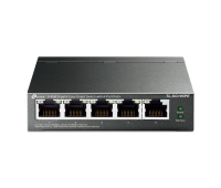 Switch TP-Link TL-SG105PE, 5x GbE ports, managed, PoE+, 60W, up to 32 VLANs