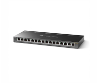 TP-LINK TL-SG116E switch, 16x GbE ports, manage, up to 32 VLANs