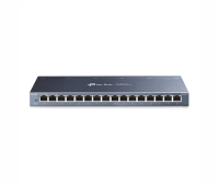 Комутатор TP-LINK TL-SG116, 16x GbE портa, неуправляем, настолен