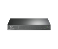 Комутатор TP-LINK TL-SG2008P, 8x 10/100/1000 RJ45, VLAN, 4-Port PoE+, 62W