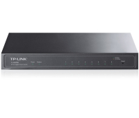 Комутатор TP-LINK TL-SG2008, 8x 10/100/1000 RJ45, VLAN, PoE in via Port 8