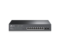 Switch TP-LINK TL-SG2210MP, 10xGbE RJ45, 8xPoE, 150W, 2xSFP, managed