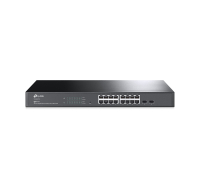 Switch TP-LINK TL-SG2218, 16x Gigabit RJ45 ports, 2x SFP slots, manageable