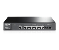 Switch TP-Link TL-SG3210, 8-port Gigabit ports + 2 SFP slots, L2, DoS, ACL,