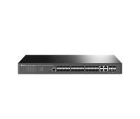 Switch TP-LINK TL-SG3428XF, 24 SFP L2+ ports, 4xGigabit SFP+/RJ45 Combo slots