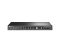 Комутатор TP-LINK TL-SG3428, 24x Gigabit порта + 4 SFP слота, L2+, VLAN, IPv6