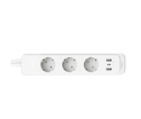 Интелигентен разклонител TP-Link Tapo P300, WiFi, 3 гнезда, 2300W, 10A, 1,5 метр