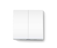 Интелигентен ключ за осветление, TP-Link Tapo S220, двоен, еднопосочен