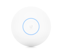 Точка за достъп Ubiquiti U6-LR, WiFi 6, 1x GbE порт, 4x4 MIMO, без PoE адаптер