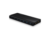 Хъб TP-LINK UH720, 7 USB 3.0 порта, 2 порта за зареждане, външно захранван