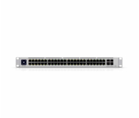 Ubiquiti USW-Pro-48-POE Switch, 40x Gbit PoE+, 8x GBit PoE+, 4xSFP+ Slots, 60