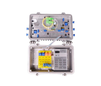 CATV Optical Outdoor receiver, 2RF, 860MHz, GaAs, 105dBuV, SC/APC