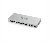 Комутатор ZyXEL XGS1210-12-ZZ0101F, 8GbE RJ45, 2x2,5GbE, 2x10GbE SFP+,управляем