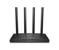 Безжичен рутер TP-LINK Archer C6, AC1200, 5xGbE, 4x ант., MU-MIMO, VPN server