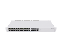 Комутатор MikroTik CRS326-4C+20G+2Q+R, 24x2.5G, 2xQSFP+, 4xSFP+, 650MHz, 64MB