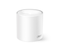 Безжичен рутер TP-LINK Deco X10(1-pack), AX1500, 2xGbE, MU-MIMO, Wi-Fi 6