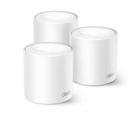 Безжичен рутер TP-LINK Deco X10(3-pack), AX1500, 2xGbE, MU-MIMO, Wi-Fi 6