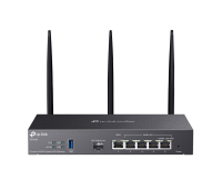 Безжичен Рутер TP-Link ER706W, AX3000 WiFi6,5xGbE WAN/LAN,1xSFP,1x USB3.0, Omada