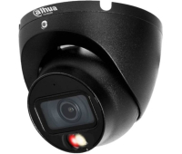 Camera Dahua IPC-HDW1639T-A-IL-0280B-S6-BLACK, 5MP, Eyebal, IP, 2.8mm, mic., 30m.