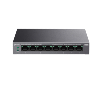 Комутатор TP-LINK LS108GP, 8 гигабитни порта PoE+, метален, desktop