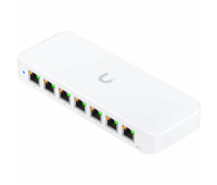 Комутатор Ubiquiti USW-Ultra-210W, 7-порта PoE+ GbE, 1x PoE++ input. 202W