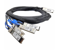 Кабел MikroTik XQ+BC0003-XS+, 3m, 100G QSFP28 to 4x 25G SFP28/ 40G QSFP+ to 10G