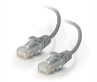 Пач кабел SeaMAX FTP кат.5е с RJ45 конектори, PVC, 3м, сив