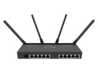 Безжичен рутер MikroTik RB4011iGS+5HacQ2HnD-IN, AC2000, 10xGbit, 1xSFP+