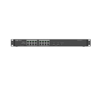 Комутатор Ruijie RG-ES118GS-P-L, 16x GbE PoE+, 2x SFP, 247W, неуправляем