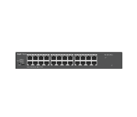 Комутатор Ruijie RG-ES124G-L, 24 x GbE, метален, настолен
