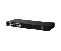 Комутатор Ruijie RG-ES216GC-V2, 16xGbE, управляем, настолен, метал, 16 VLAN