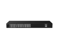 Комутатор Ruijie RG-ES224GC-V2, 24xGbE порта,управляем,настолен,метал,до 16 VLAN
