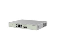 Комутатор Ruijie RG-NBS3300-8MG2XS-P, 8x2.5G POE+, 2xSFP 10G,L2,19"