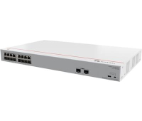 Комутатор Huawei S110-16LP2SR, 16x1GE,PoE+,2xGE SFP, 124 W, неуправляем